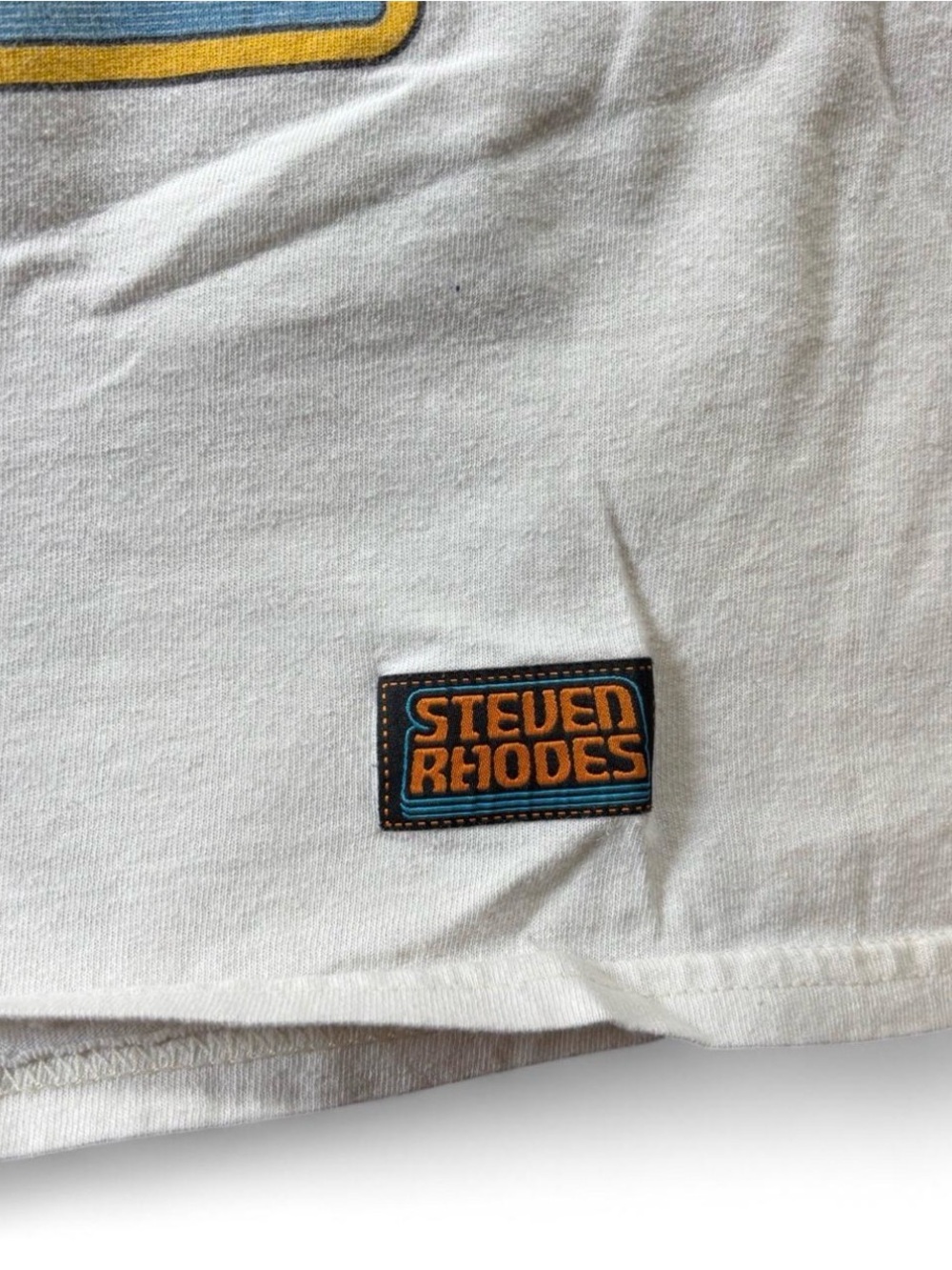 Steven Rhodes Spencers Collab “See you later” graphic cream travel tee shirt - Picture 3 of 4